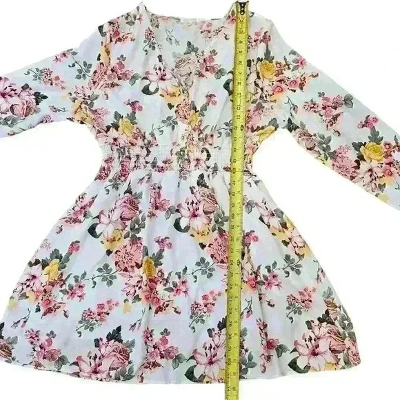 Stella Tweed Womens Floral Garden Flowy XL Dress - Picture 5 of 6